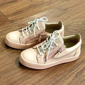 Giuseppe Zanotti Lea Platform Leather Dipped Sneakers size 36 o US size 5.5